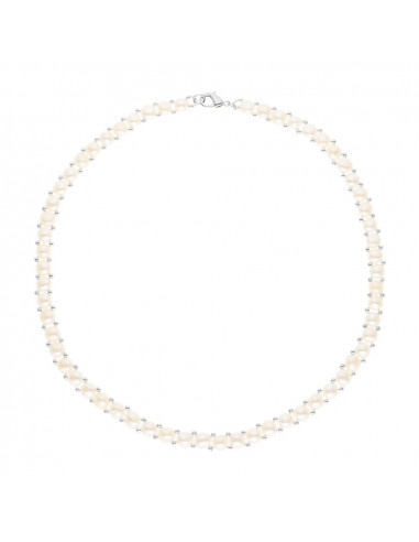 Collana per perle di cultura da 4 mm - 4 colori - Lena