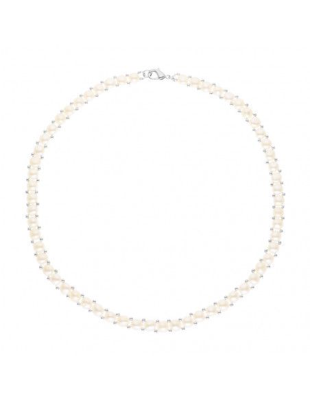 Collier Perles de Culture 4 mm - 4 Coloris - LENA
