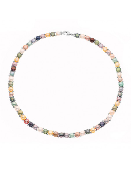 Collier Perles de Culture 4 mm - 4 Coloris - LENA