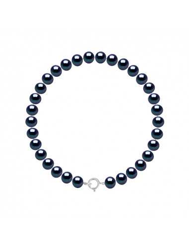 SEMI RUNDE KULTURE Perlen Armband 6mm - Goldverschluss - 2 Farben - Coralie