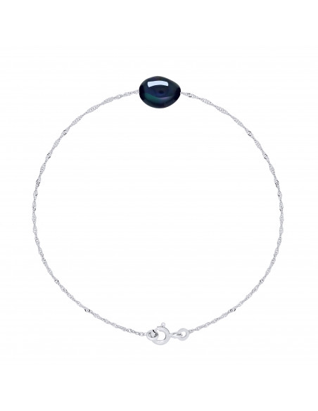 Bracciale per perle barocche 8 mm in argento 925 - alba