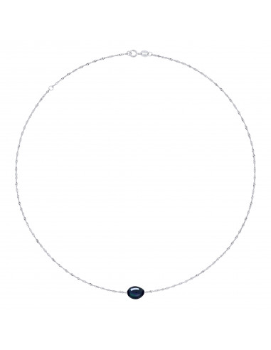 Collier Perle de Culture Baroque 8 mm en Argent 925 - ALBA