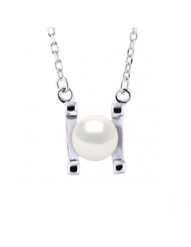 Collana a sospensione per perle di cultura - 2 colori - Argento 925 - Ashley