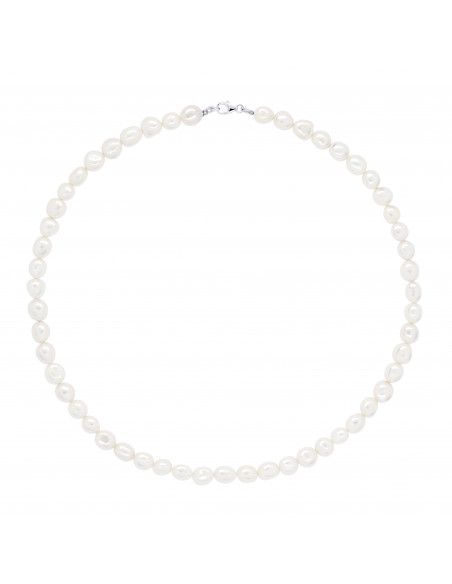 Collana barocca per perline da 6 mm - 4 colori disponibili - Argento 925 - Tess