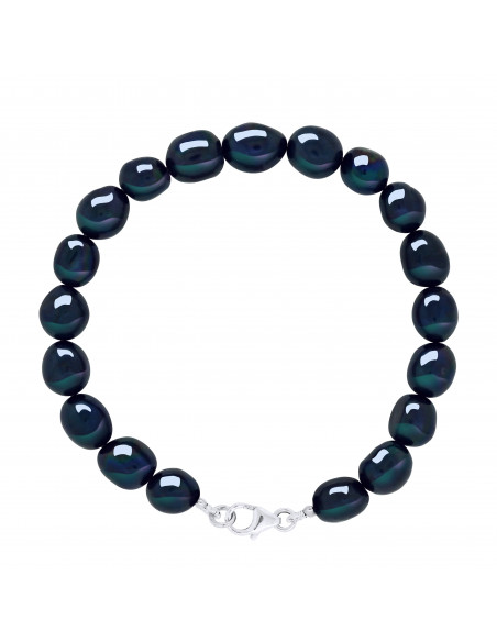 Barocke Perlenarmband 8 mm - 4 Farben erhältlich - Silber 925 - Clara