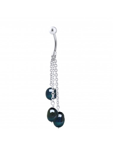 Piercing Charms 3 Perle barocche - Diversi colori disponibili - Argento 925 - Alexandra