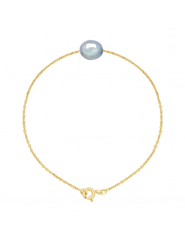 Armbandkette in Gold und Perle der Barockkultur - 3 Farben - TIPHAINE