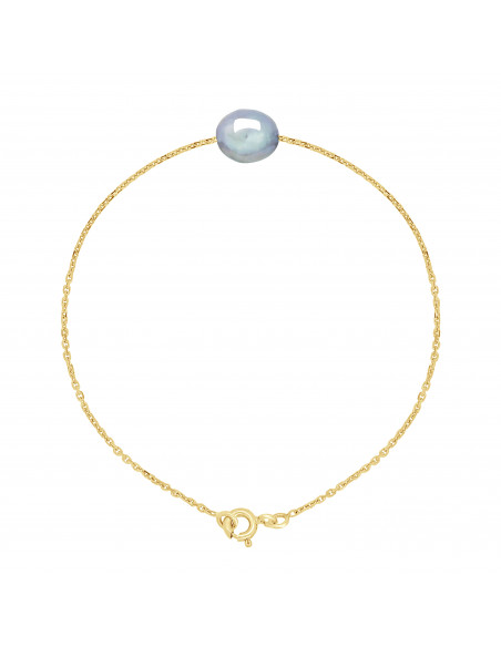 Armbandkette in Gold und Perle der Barockkultur - 3 Farben - TIPHAINE