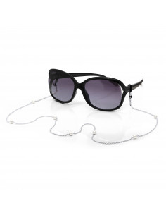 Chaîne de Lunettes en Argent 925 et Perles de Culture 6 mm - 5 Coloris - MARGIELLA